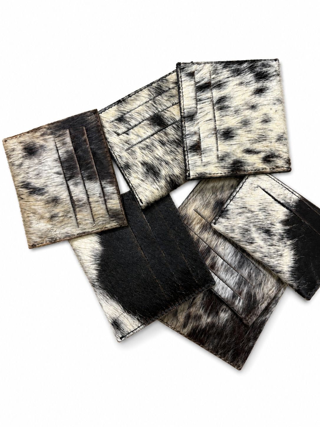 Cowhide Cardholder In Sand